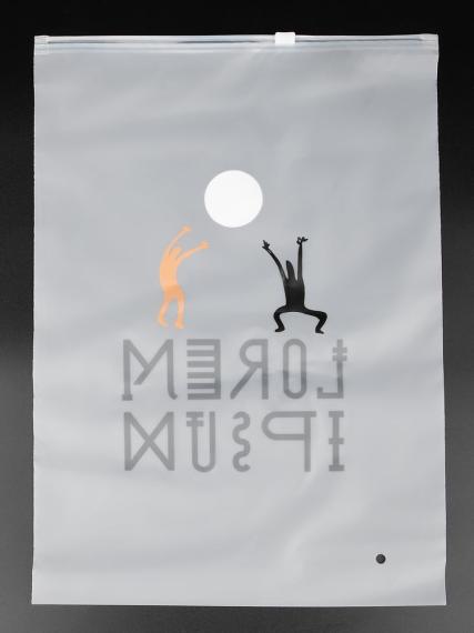 Пакет Zip Lock, L, белый