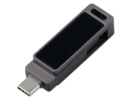 USB3.0/ Type-C флешка 2в1 на 64 ГБ «Спинлайт» с подсветкой