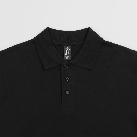 Рубашка поло мужская Prescott men 170 черная, размер 3XL